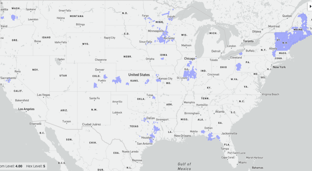 Consolidated Communications copper internet availability