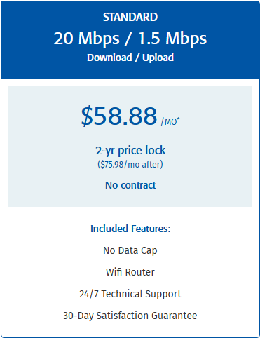 Consolidated communications internet pricing