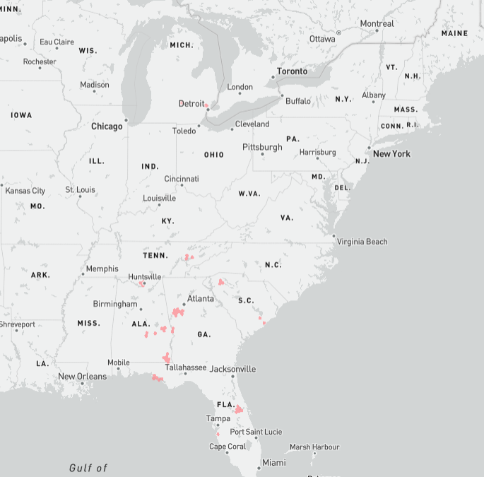 WOW! Fiber availability